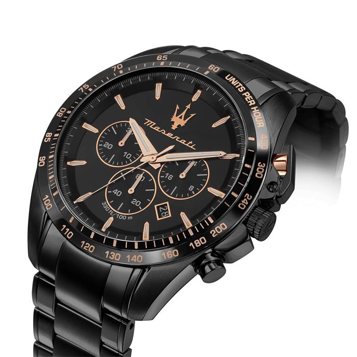 Reloj Maserati Traguardo Cronógrafo Negro Hombre R8873612048