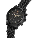 Reloj Maserati Epoca Hombre Acero Inoxdiable Negro Cronógrafo R8873618020
