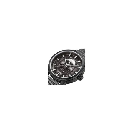 Reloj Police Raho Hombre Plateado y negro Analógico PEWJG0005505