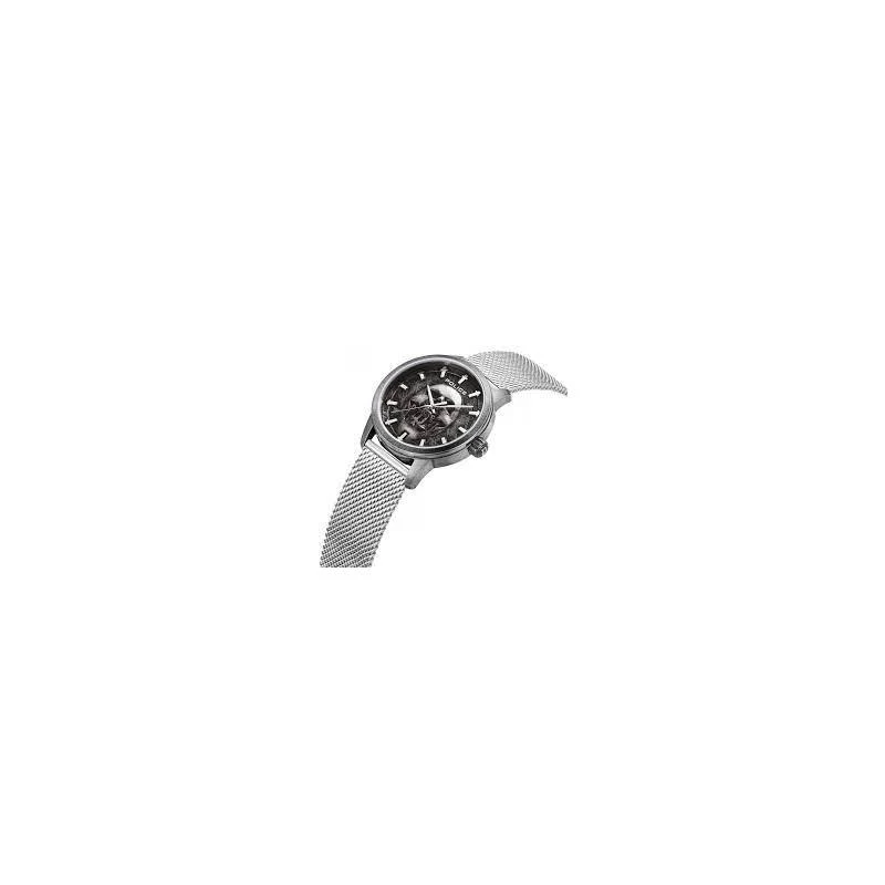 Reloj Police Raho Hombre Plateado y negro Analógico PEWJG0005505