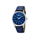 Reloj Lotus minimalist Hombre Azul y Plateado Analógico 15961/A
