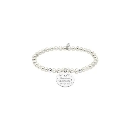 Pulsera Lotus Silver Mujer Perlas "Te Quiero Abuela" LP1950-2/1