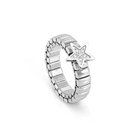 Anillo XTE XSMALL ed. LIFE en acero y circonitas Estrella