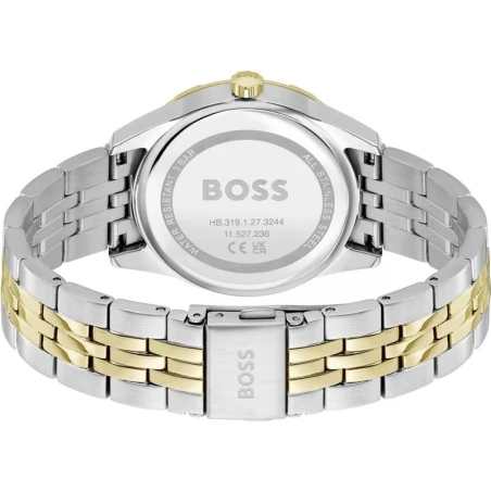 Reloj Boss Rhea Mujer Plateado y Dorado Analógico 1502700