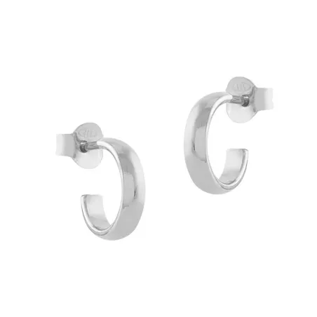 Pendientes Itemporality Cala Aro Plata Baño Rodio SEA-100-330-01