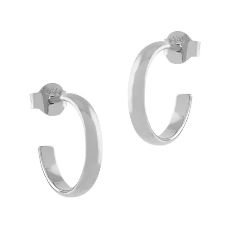 Pendientes Itemporality Cala Aro Plata Baño Rodio SEA-100-330-02