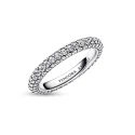 Anillo Pandora Plata Fila Circonitas en Pavé 192627C01
