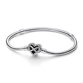 Pulsera Pandora Moments Corazón Infinito Brillante 592645C01