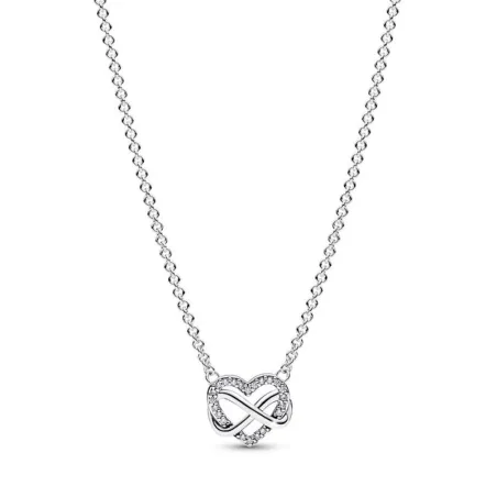 Gargantilla Pandora Corazón Infinito Brillante 392666C01-50