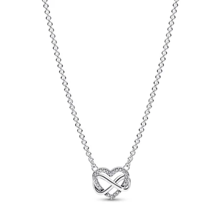 Gargantilla Pandora Corazón Infinito Brillante 392666C01-50