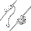 Gargantilla Pandora Corazón Infinito Brillante 392666C01-50