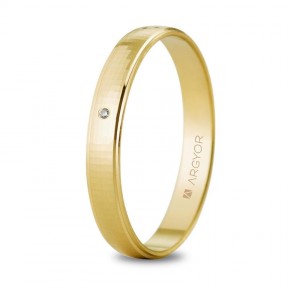 Alianza oro diamante 5130502D