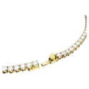 Collar Swarovski Matrix Baño Oro y Cristales Blancos 5681795
