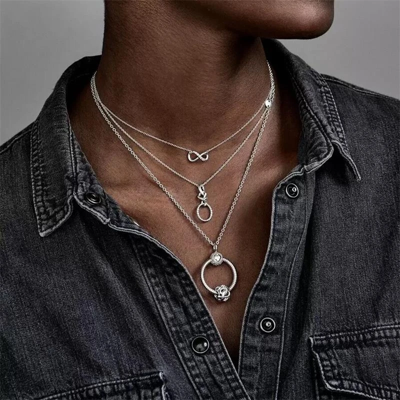 Collar Pandora Cadena Plata 590200-45