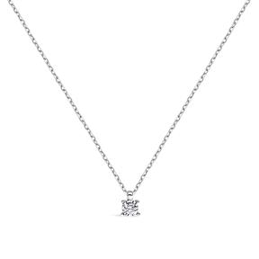 Gargantilla Itemporality Lux Mujer Disco Oro Blanco y Diamantes GNL-101-027-UU