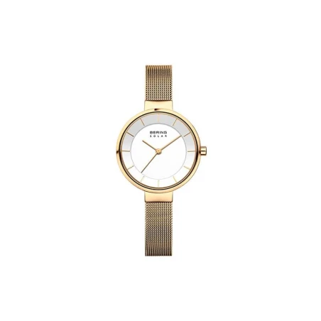 Reloj Bering Solar Mujer Baño Oro Pulido 14631-324