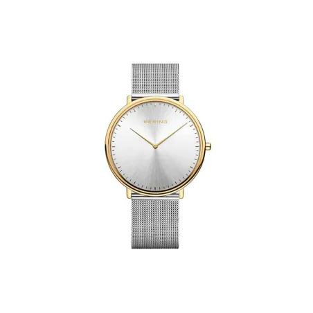 Reloj Bering Classic Mujer Acero Inoxidable Plateado y Dorado Analógico 15739-010