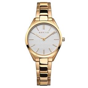 Reloj Bering UltraSlim Dorado Pulido Analógico 17231-734