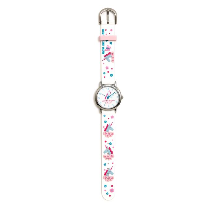 Reloj Agatha Ruiz de la Prada Fantasía Unicornio Balnco Analógico AGR292B