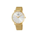 Reloj Festina Boyfriend Mujer Baño Oro Analógico F20476/1