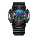 Reloj G-Shock  Virtual Rainbow Negro GA-100RGB-1AER