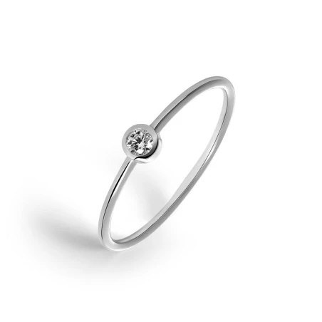 Anillo Itemporality Lux Oro Blanco y Diamante GRN-101-281