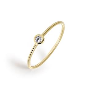 Anillo Itemporality Lux Oro Amarillo y Diamante GRN-201-281 2