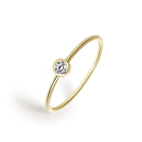 Anillo Itemporality Lux Oro Amarillo y Diamante GRN-201-283