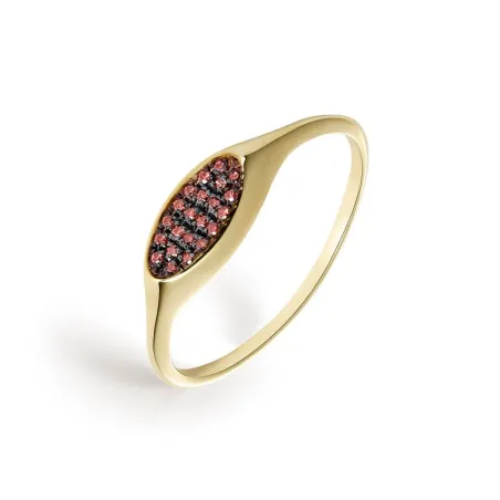 Anillo Itemporality Lux Oro amarillo y Diamantes Marrones GRN-221-277