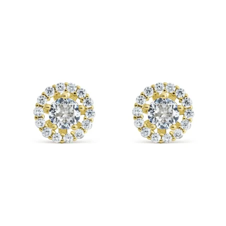 Pendientes Itemporality Wedding Plata baño Oro y Circonitas blancas SEA-201-337-UU