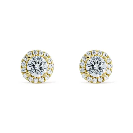 Pendientes Itemporality Wedding Plata baño Oro y Circonitas blancas SEA-201-335-UU