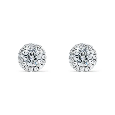 Pendientes Itemporality Wedding Plata baño Rodio y Circonitas blancas SEA-101-335-UU