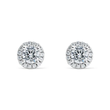 Pendientes Itemporality Wedding Plata baño Rodio y Circonitas blancas SEA-101-335-UU