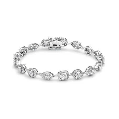Pulsera Itemporality Wedding Plata Baño Rodio y Circonitas Blancas SBR-101-109-UU