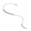 Pulsera Itemporality Join Plata Rodio Eslabones y Circonitas blancas SBR-101-107-UU