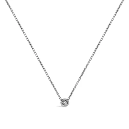 Gargantilla Itemporality Lux Oro blanco y Diamante GNL-101-132-UU