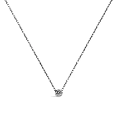Gargantilla Itemporality Lux Oro blanco y Diamante GNL-101-132-UU