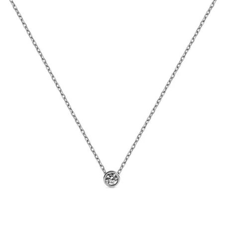 Gargantilla Itemporality Lux Oro blanco y Diamante GNL-101-134-UU