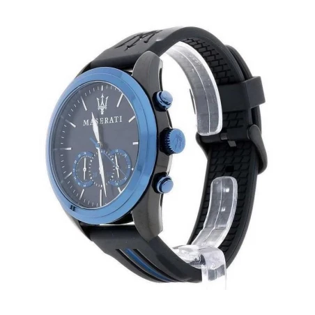 Reloj Maserati Traguardo Hombre Cronógrafo Azul y Negro R8871612006