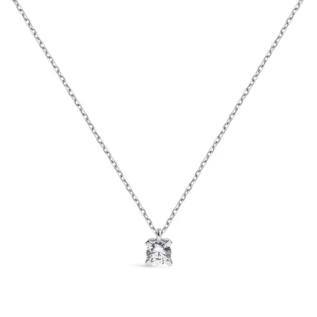 Gargantilla Itemporality Lux Oro blanco y Diamante GNL-101-139-UU