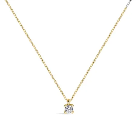 Gargantilla Itemporality Lux Oro Amarillo y Diamante GNL-201-137-UU