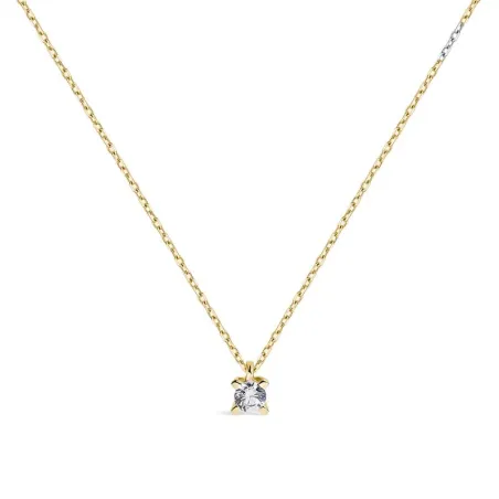 Gargantilla Itemporality Lux Oro Amarillo y Diamante GNL-201-138-UU
