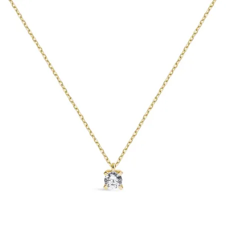 Gargantilla Itemporality Lux Oro Amarillo y Diamante GNL-201-139-UU