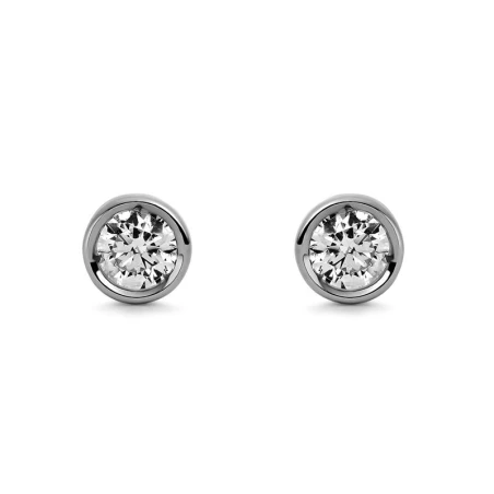 Pendientes Itemporality Lux Chatón Oro Blanco y Diamantes GEA-101-161-UU