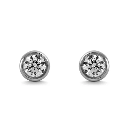 Pendientes Itemporality Lux Chatón Oro Blanco y Diamantes GEA-101-162-UU