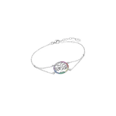 Pulsera Lotus Silver Árbol de la Vida Plata Circonitas Multicolor  LP1746-2/5