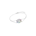 Pulsera Lotus Silver Árbol de la Vida Plata Circonitas Multicolor  LP1746-2/5