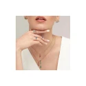 Anillo Mon Petit Diamant Oda Plata, Zafiro y Diamantes SPZ003-MPD