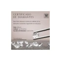 Anillo Mon Petit Diamant Oda Plata, Zafiro y Diamantes SPZ003-MPD