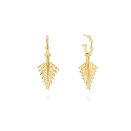 Pendientes Marina García Far West Plata Baño Oro 90759PD